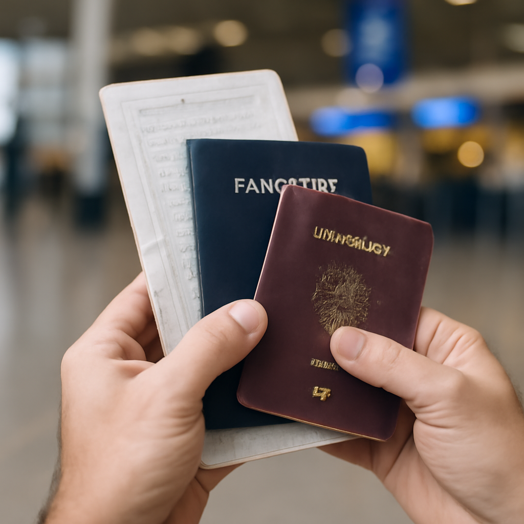visto no passaporte vencido