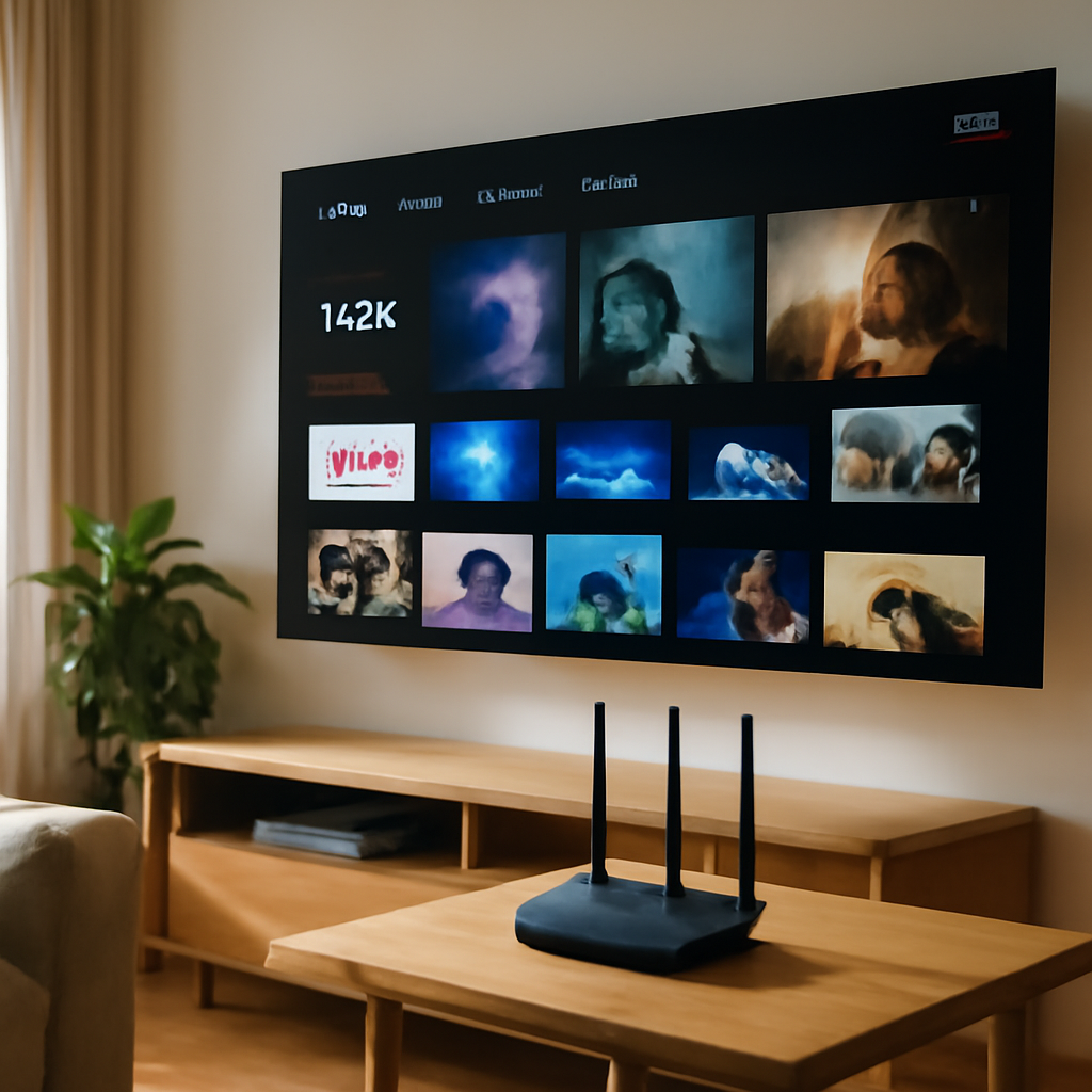Wi‑Fi 5 GHz para streaming 4K: como escolher a melhor banda e parar de travar na TV